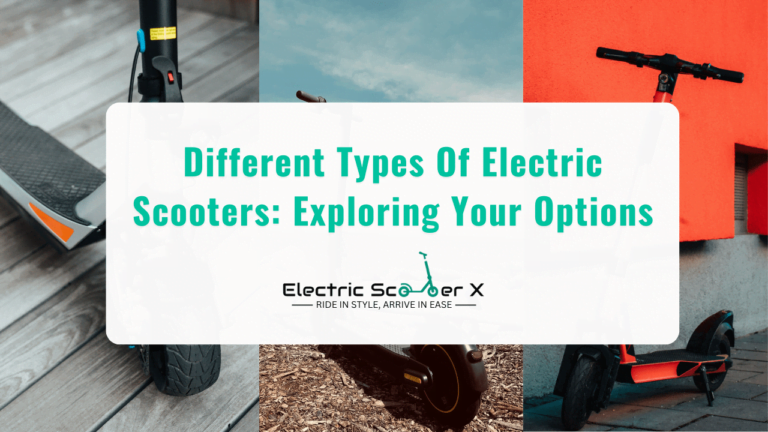 Read more about the article Different Types Of Electric Scooters: Exploring Your Options