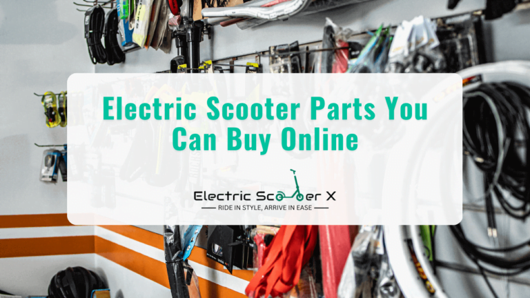 Read more about the article Electric Scooter Parts You Can Buy Online