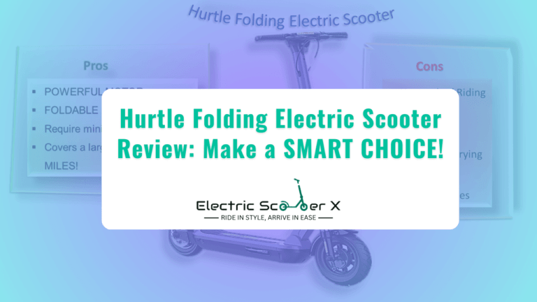 Read more about the article Hurtle Folding Electric Scooter Review: Make a Smart Choice!