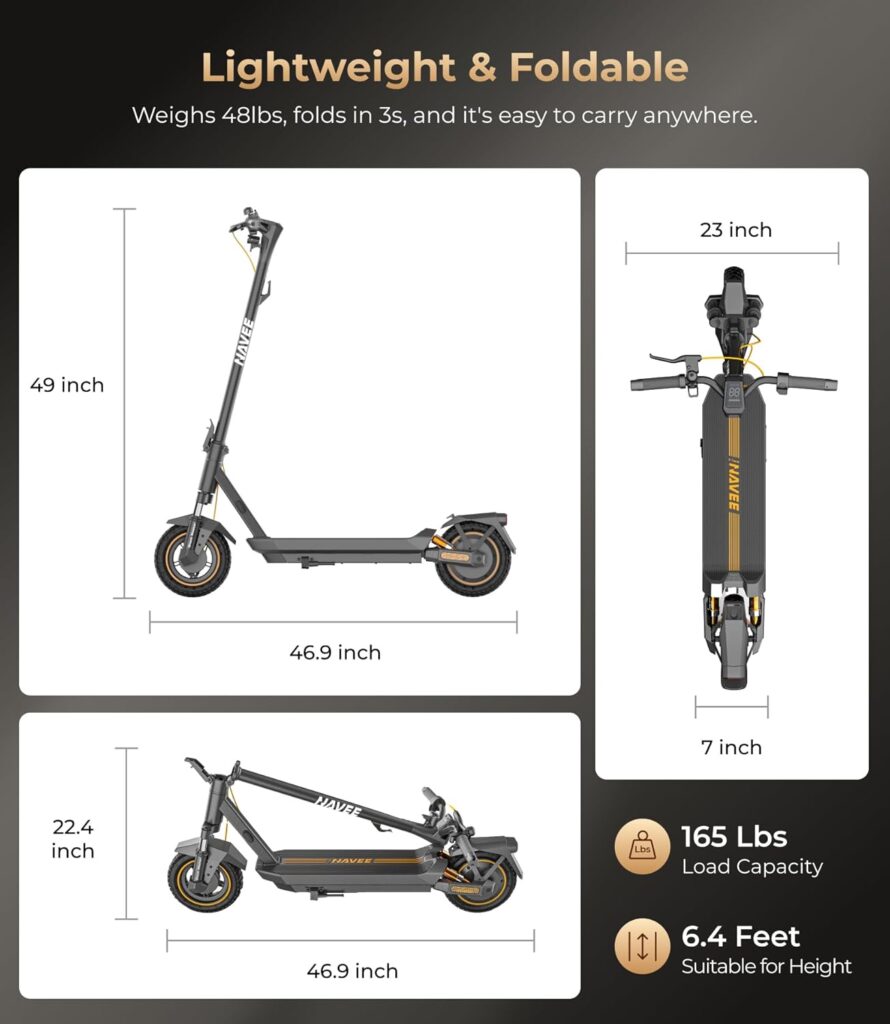 NAVEE Electric-Scooter-Adults Review