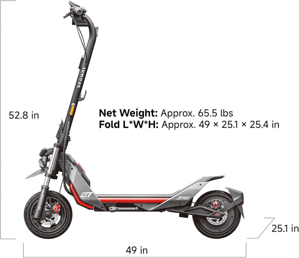 Segway ZT3 Pro Electric Scooter Info