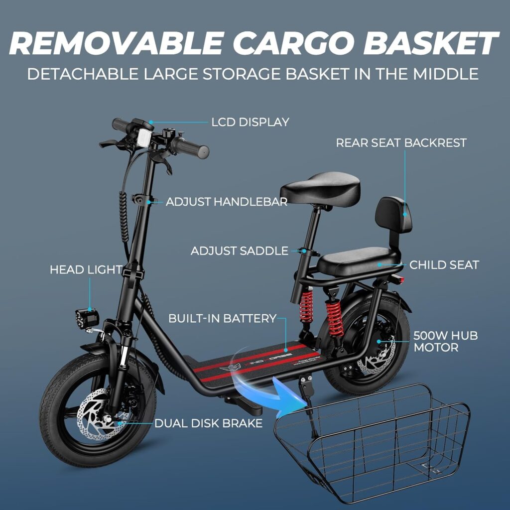 WINDHORSE 850W Peak Electric Scooter