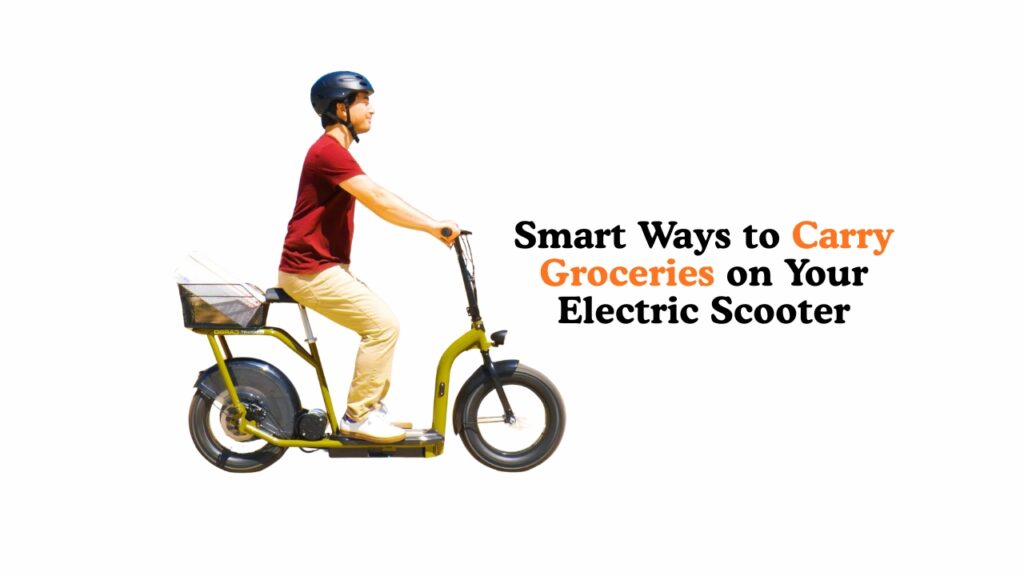Smart Ways to Carry Groceries on Your Electric Scooter Smart Ways to Carry Groceries on Your Electric Scooter